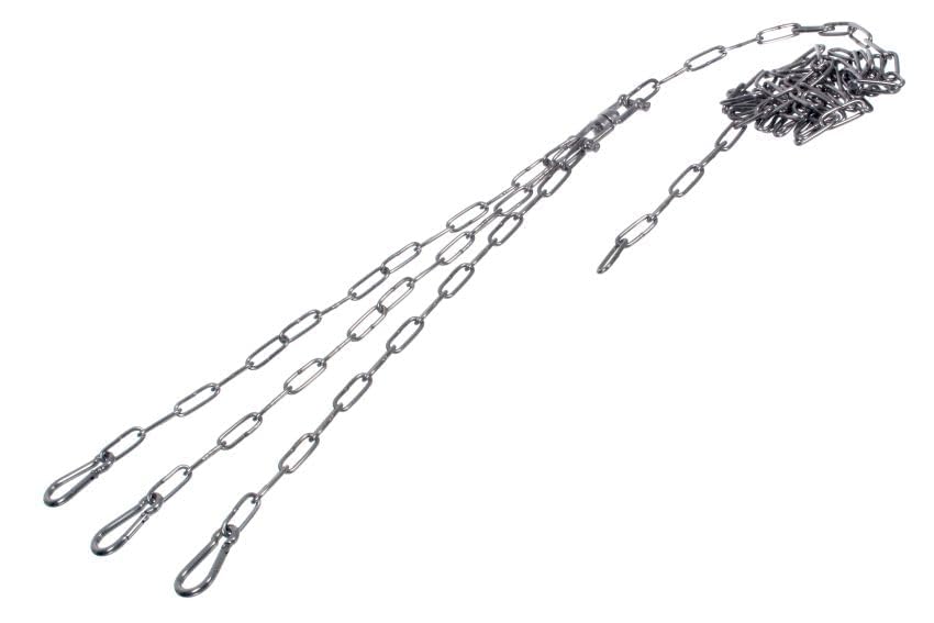 Najder Edelstahl Kettensatz Ø3mm für runden Grillrost Ø60-80 cm mit...