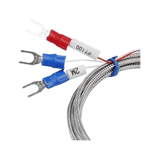 Sensor PT100 RTD con cable de 2m que soluciona lecturas erróneas en termostatos 4