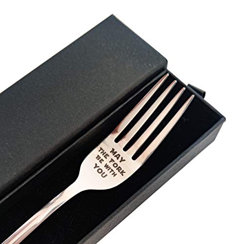 May The Fork Be with You Engraved Fork