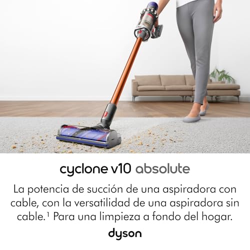 Miniatura 2 de Dyson Cyclone V10 Absolute Aspiradora Sin Cable Níquel Cobre