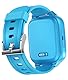 XPLORA Kidzi - Telefon Uhr für Kinder (mit SIM-Karte) 4G, Anrufe, Nachrichten, Schulmodus, SOS-Funktion, GPS, Kamera, Schrittzähler - inkl kostenlosem Tarif-Vertrag für 3 Mon. (BLAU)