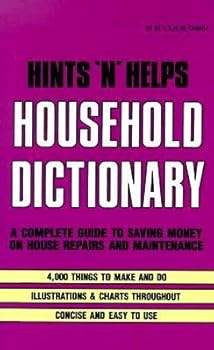 Paperback Hints 'N' Helps Household Dictionary Book
