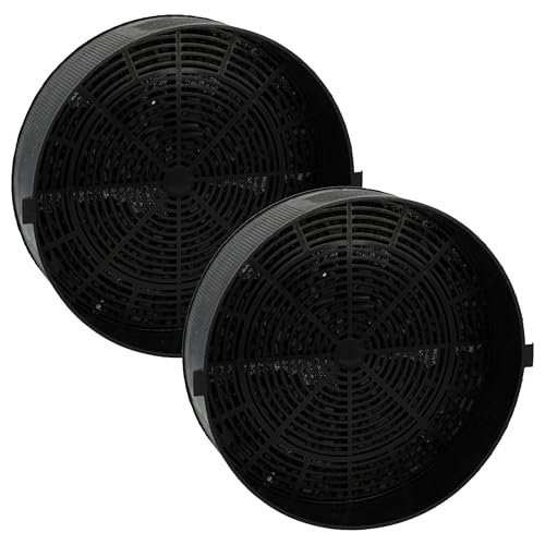 vhbw 2x filtro ai carboni attivi compatibile con Camino AEF3810X 942640947 cappa da cucina
