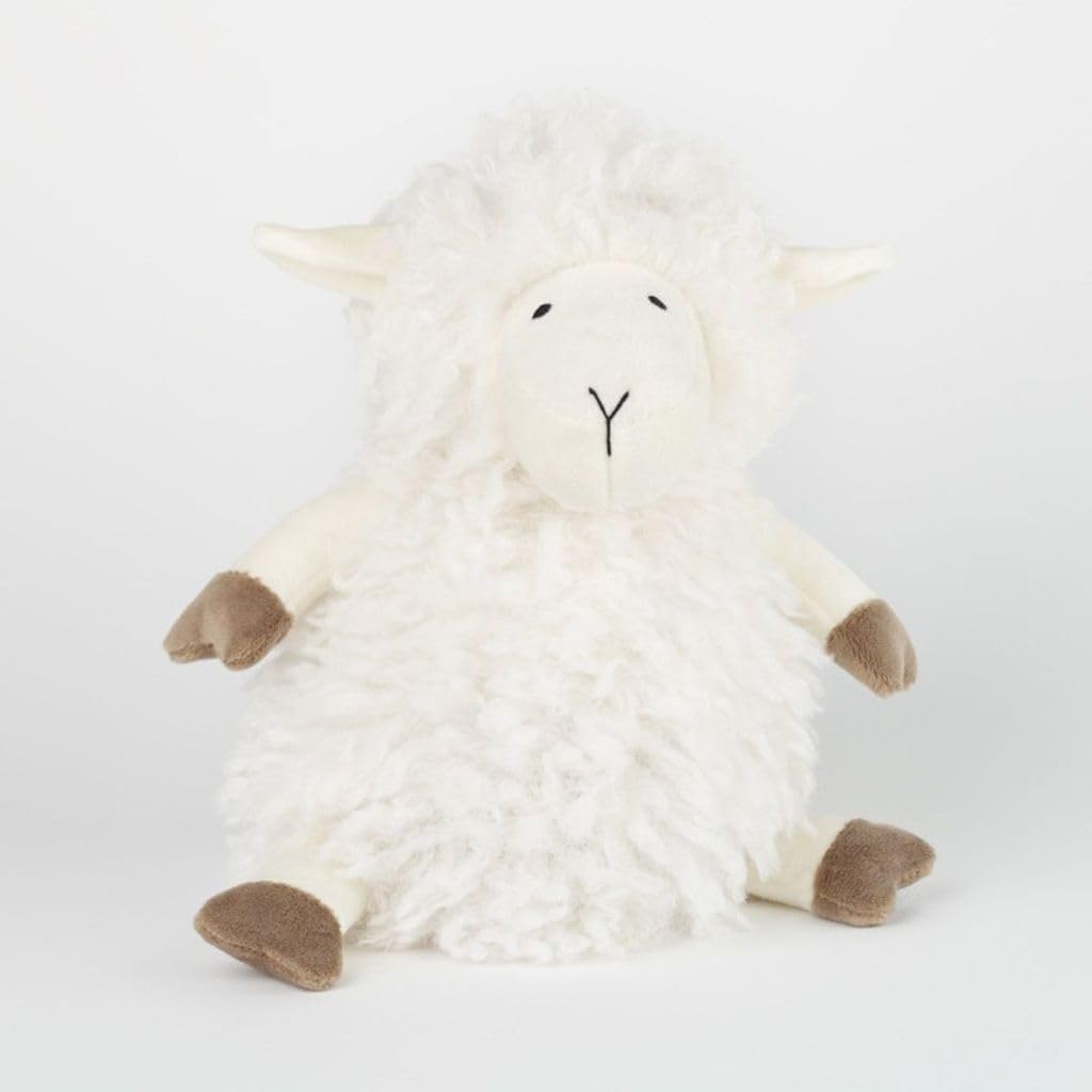 Cute Sheep Door Stopper – Decorative Animal, Heavy-Duty 2.3 lb Weighted Door and Wall Protector – Functional Doorstop for Home or Office