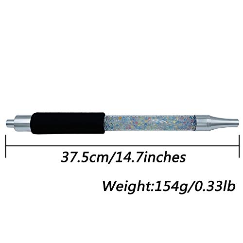 Kkduck Hookah Ice Mouth Tip Hose Rainbow Shisha Hookah Pipe Hose Hookah Shisha Pipe For Hookah Accessories 2Pcs In 1 Set (1#) #TOP3