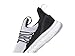 adidas Unisex-Kids Lite Racer Adapt 7.0, White/Black/Black, 4