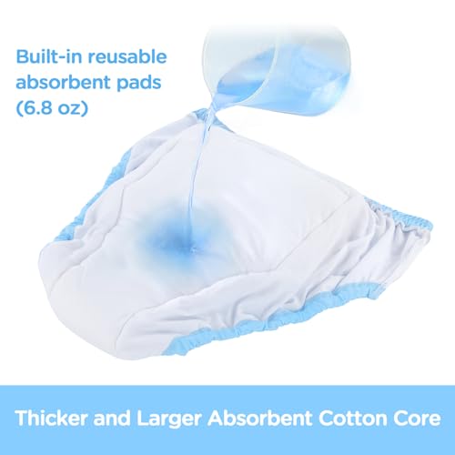Image of Littleforbig Soft Silky Underwear Comfortable Washable Reusable Adult Training Pants - Astro Babies