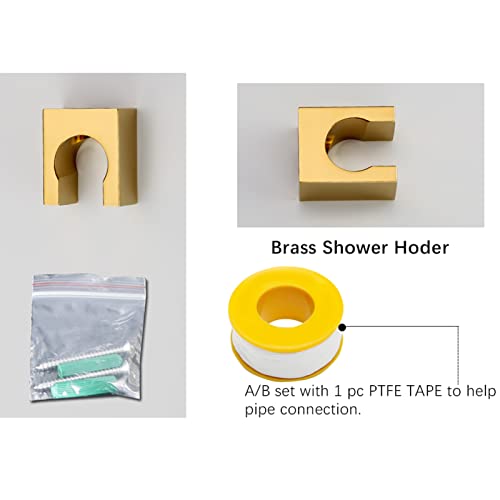 Ensemble de robinet de douche mural pour hygiène WC et bidet - 7