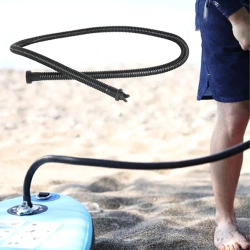 BAAQII Luftpumpenschlauch Weiches Aufblasrohr für Hochdruck-Handpumpe Aqua Marina ZRAY Stand Up Paddle SUP Board Bootszubehör