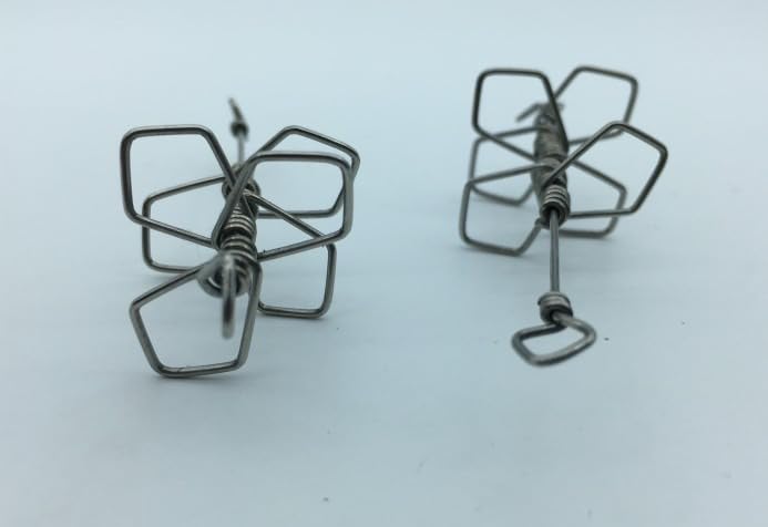 Pin conector para pesca de carpa, set 10 piezas miniatura 3