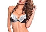 crochet bikini tumblr Bindung (Schnürchen) im Rücken und im Nacken. Push – up: großer Wow- Effekt, Softcups: integriert - dick.