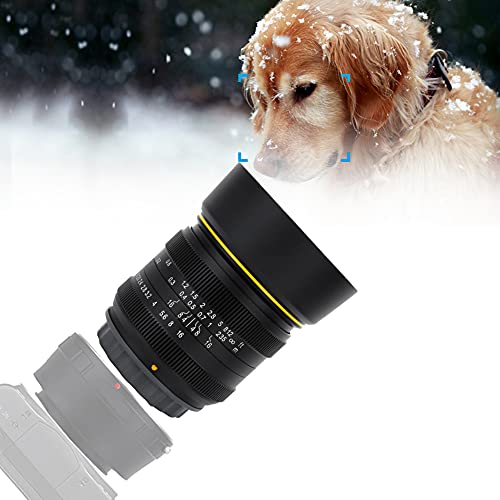 Changor Kameraobjektiv, manuelle Fixierung, spiegellos, 21 mm F1,8, Kamera-Objektiv mit manuellem Fokus, tragbares… – Bild 5