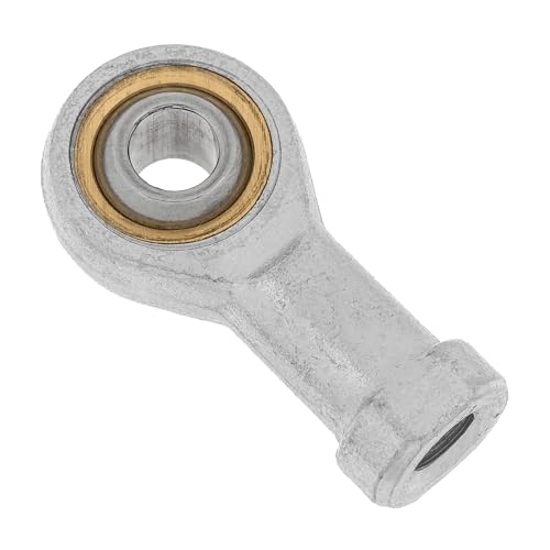 HALLMERS 8mm Bore M8 Female Right Hand Thread Rod End Bearing Metric Rose Joint - Heim Spherical Swivel Threaded Shaft Eye Hardware Steering Control Linkage