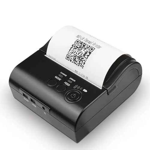 80mm bluetooth portable thermal receipt printer,only compatible with android/Windows,3 inch Ticket wireless android bill invoice printer for small business,IS NOT compatible with iphone/ipad/MAC,