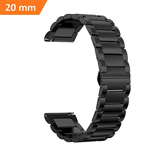 iBazal Correas 20mm Acero Metal Bandas Pulseras Compatible con ...
