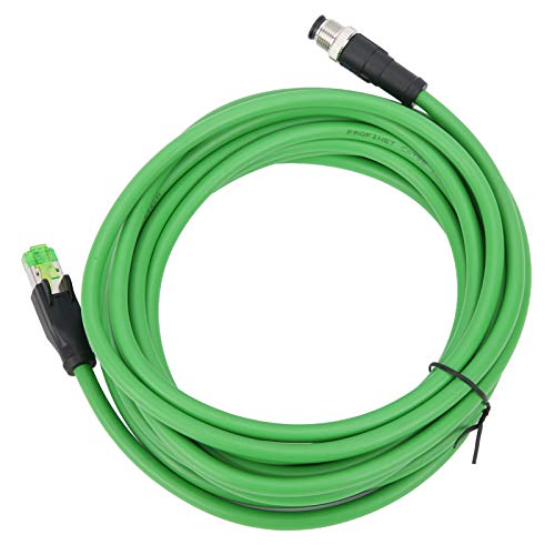Câble M12 à RJ45 industriel étanche Domary de 5m pour liaison automate