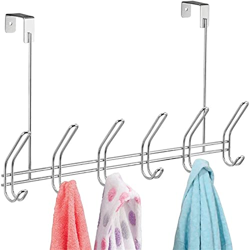 Crochet de porte mural de manteau robuste suspendu pour cintre vêtement salon
