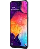 Samsung Galaxy A50 A505F 128GB Dual SIM Unlocked GSM Phone w/ Triple (25MP+8MP+5MP) Camera - Black