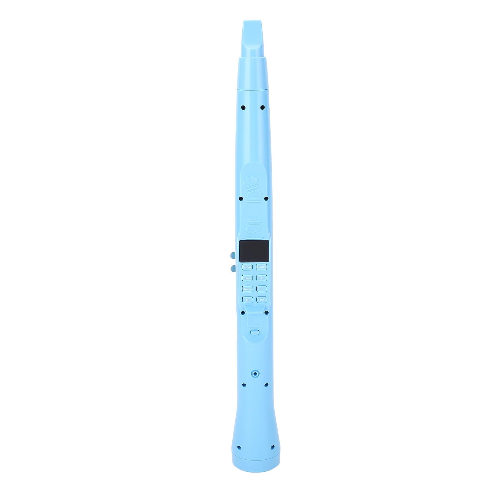 Soplete Eléctrico, Saxofón Electrónico Portátil de 99 Tonos, Saxofón con Pantalla LCD con Batería Recargable, Ideal para Adultos Principiantes Profesionales