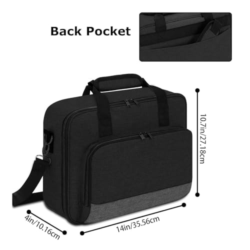 Funda de viaje segura para proyectores portátiles y dispositivos electrónicos, con tejido reforzado y interior suave miniatura 5