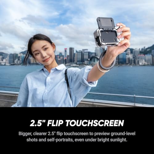 Image of Insta360 Ace Pro 2 Xplorer Bundle Dual Battery- 8K Waterproof Action Camera Co-Engineered with Leica, 1 /1.3 inch Sensor, Dual AI Chip, Leading Low Light, Superior Audio, Flip Screen & AI Editing for Vlogs