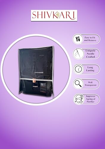 Image of Plastic Body Protective Cover for Eureka Forbes Aquaguard Aura Enhance Mineral RO+MF Alkaline Water Purifier, RO+MF Model Waterproof & Dustproof Water Purifier RO Body Cover