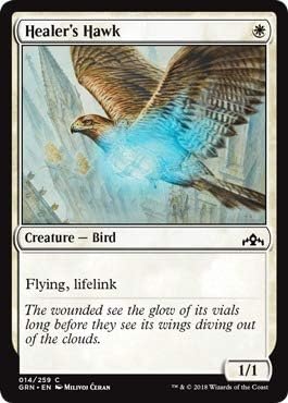 Magic The Gathering - Healer's Hawk (014/259) - Guilds of Ravnica