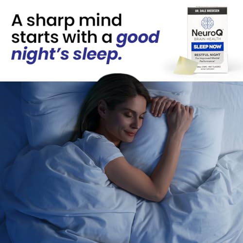 LifeSeasons NeuroQ Sleep Now - Natural Sleep Support Supplement - Maintain Healthy Sleep Cycles & Brain Function - Melatonin & L-Theanine - Non-Habit Forming - 30 Mint Oral Strips - Image 6