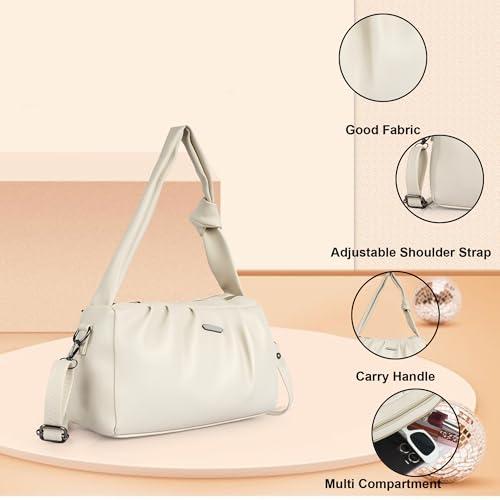Image of Synthetic Leather Casual Top Handle Handheld Crossbody Travel Side Sling Bag For Women