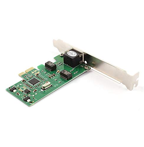 Image of BigPlayer PCI Express LAN Card Network Adapter for Windows 98 /2000 /XP 32-bit- Green