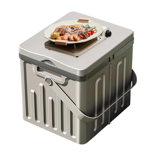 Caja de almacenamiento plegable para acampar,caja de almacenamiento para acampar - Contenedores de almacenamiento multifuncionales de gran capacidad | Cajas de almacenamiento de maletero portátiles de