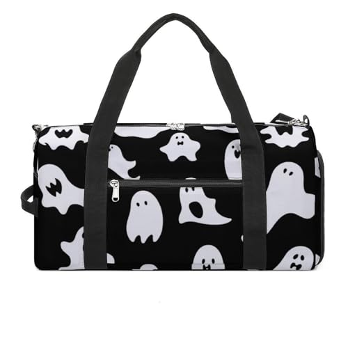 Sac de sport imprimé gothique d'Halloween élégant pour la salle et le voyage