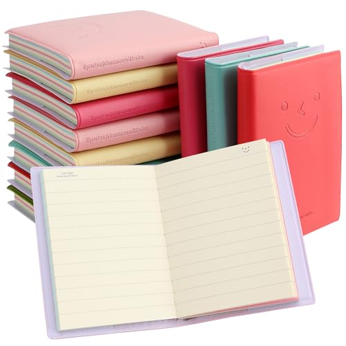 Mini carnet de notes Smiley MOUYAT lot de 12 petits blocs-notes colorés de 100 feuilles
