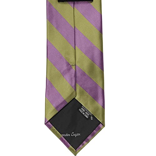 Image of tiemart Men's Striped Tie Standard Length