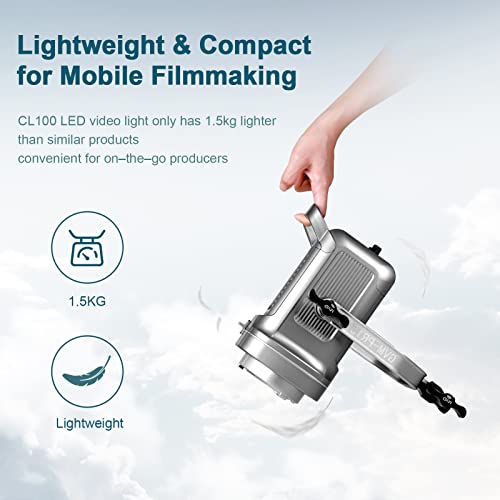 Image of GVM 150W LED Video Light 2700K~7500K RGB Video Light Photography Studio Light Kit with Lantern Softbox & Stand, CRI97+TLCI97 with 8 Lighting Effects+Custom Effects for Outdoor Shoot YouTube Videos