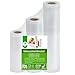 Produktbild 3 Vakuumrollen Vakuumfolie AIQII 1 Roll 15cm x 500cm +1 Roll 20cm x 500cm + 1 Roll 28cm x 500cm Vakuumbeutel mit Profil Einschweißen Vakuumverpackung mit Struktur Verpackungsfolie