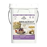 Breakfast Variety Kit Emergency Food Supply, 162 Servings, 20 Year Shelf Life, 6 Breakfast Varieties...