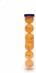 Kit 6 Bolas Tênis de Mesa Ping Pong Laranja Premium