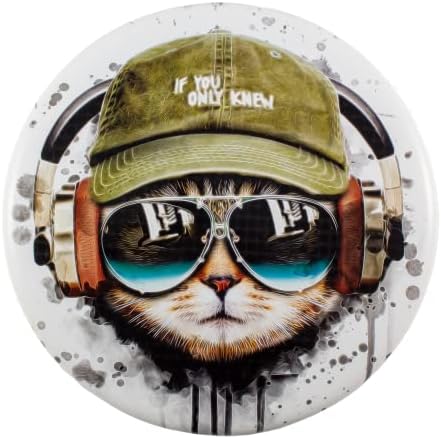 Divergent Discs Golem | Overstable Approach Disc | Flexible Putt & Approach Disc Golf Disc - Graphic StayPut (Pattern 1)