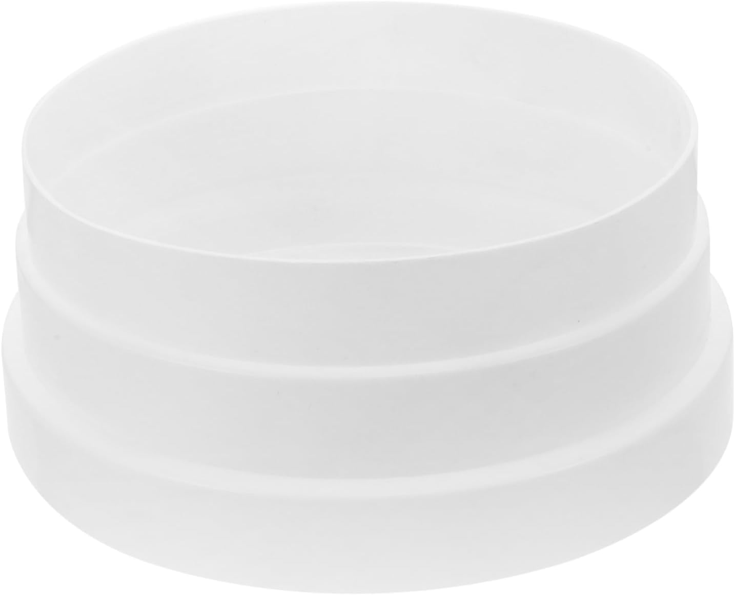 Gadpiparty 5pcs Duct Reducer Adapter for Kitchen Range Hoods Fitting for Ventilation Systems Leak Connection for Easy Installation