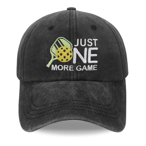 SJUDHHG Pickleball Hat, Pickleball Gifts for Men Women, Embroidery Adjustable Cotton Retro Baseball...