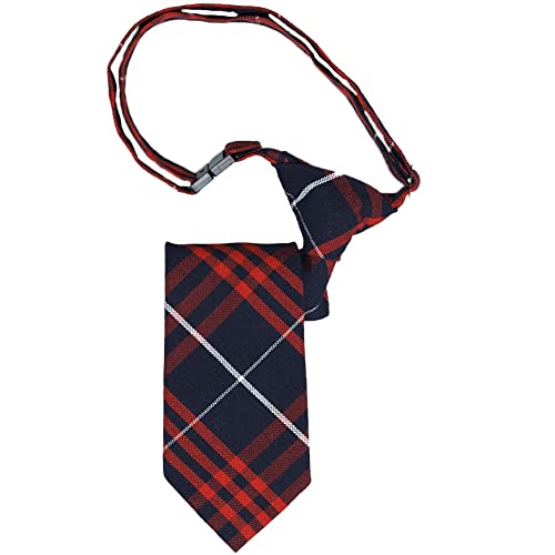 tiemart Boys' Plaid Breakaway Tie