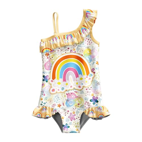 LQSZ One Piece Girls' Swimsuit Bathing Suits Summer Swimwear Age 2-12