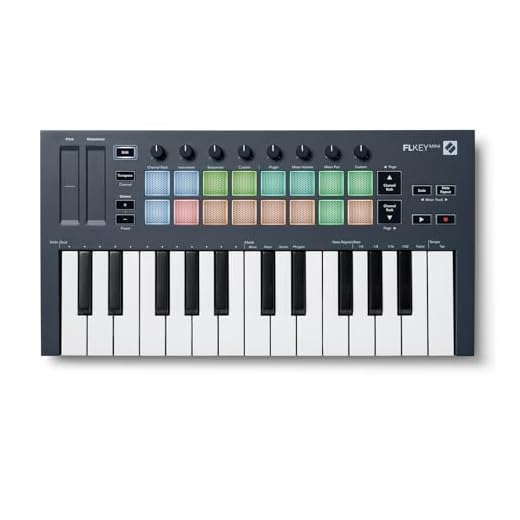 Novation FLkey Mini Compact MIDI Keyboard for FL Studio