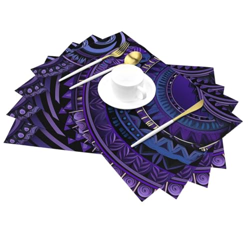 Set de table pour intérieur et extérieur idéal pour repas de terrasse - 5