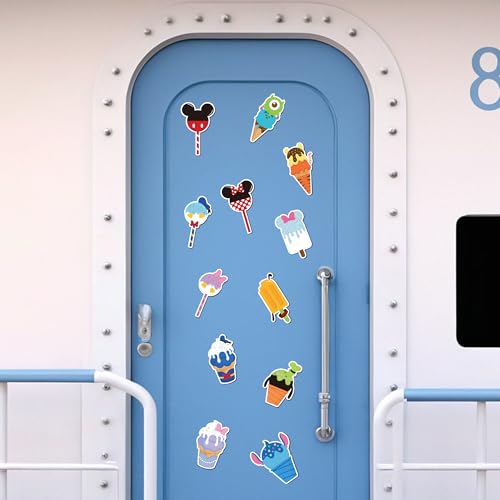 Imanes decorativos con diseño de helado, pack 12 unidades miniatura 4