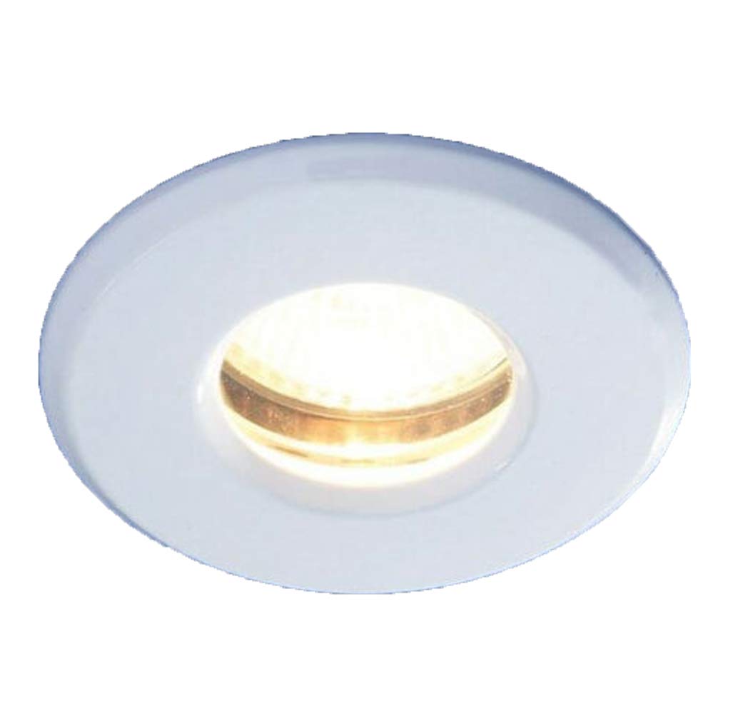 Hib LED Shower Bathroom Spotlight IP65 Waterproof 100 Minute Fire Rated Ceiling (White, 6 Light)