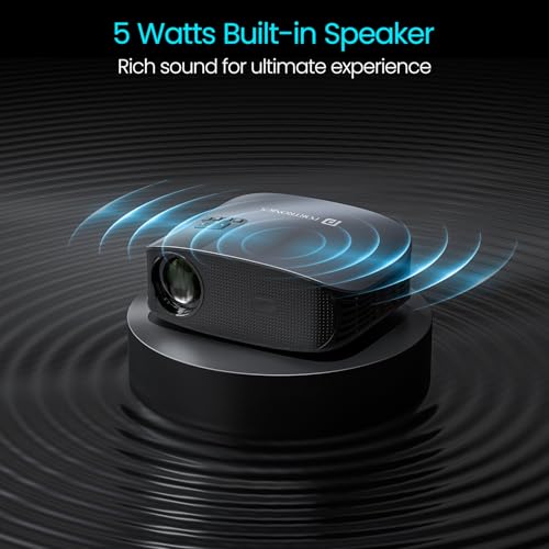 Portronics Beem 490 Smart LED Projector with 1080p Full HD, Streaming Apps (Netflix, Prime Video, Hotstar), Automatic Focus, Auto Keystone... - Image 4