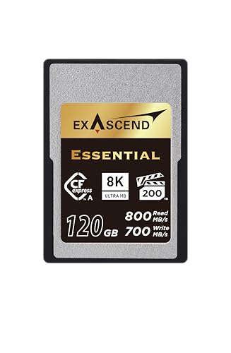 Amazon | Exascend 120GB / 180GB / 240GB Essential CFexpress Type A