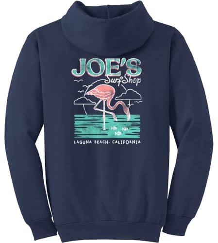 JOES SURF SHOP Men's Graphic Pullover Hoodies in Sizes S-5XL